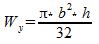 Bend resistance Y-direction