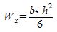 Bend resistance X-direction