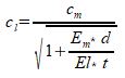 Pressure wave speed