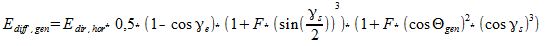 Diffuse radiation in general