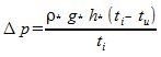 Thermal driving force